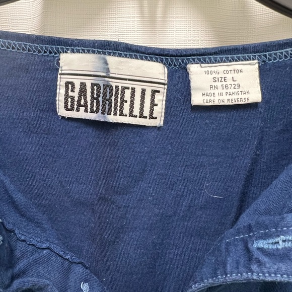 NWOT navy blue lover boy club by Gabriel pocket tee - Picture 2 of 5